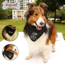 Acessórios para animais de estimação por atacado China costume impresso cão de estimação lenço bandana